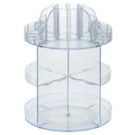 استند لوازم آرایشی مدل گرد گردان دو طبقه