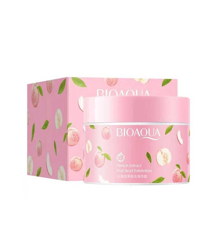 اسکراب لایه بردار صورت و بدن هلو بیوآکوا اسکراب لایه بردار صورت و بدن هلو بیوآکوا