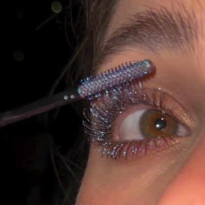 ریمل شاین اکلیلی گلیتری آبی کاریته Karite