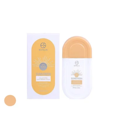 کرم ضد آفتاب رنگی استیلن، SPF 100، مدل All-In-One، مناسب انواع پوست 100 میل