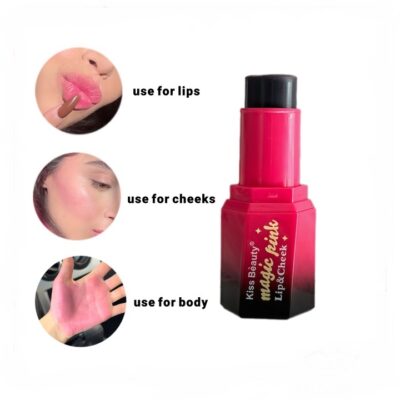 رژ لب و رژگونه سیاه جادویی کیس بیوتی