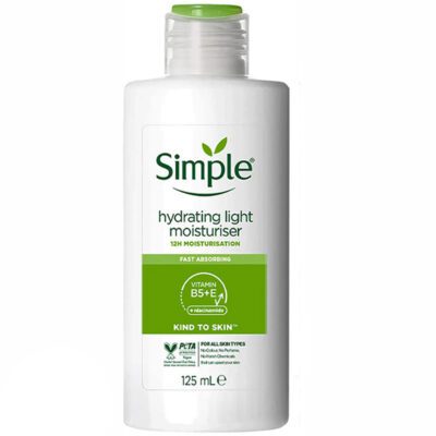 کرم آبرسان و مرطوب کننده سیمپل مدل لایت Light حجم 125ml