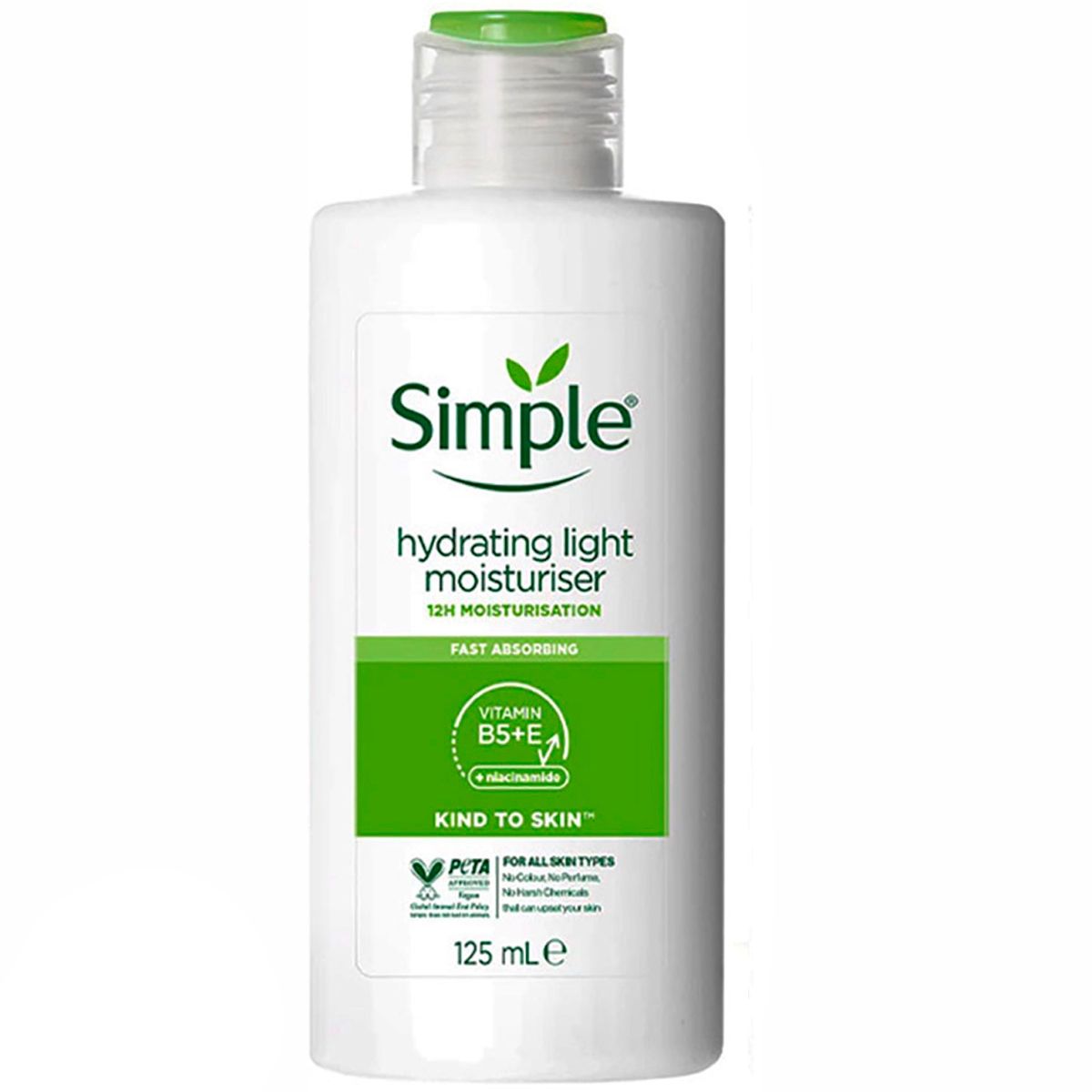 کرم آبرسان و مرطوب کننده سیمپل مدل لایت Light حجم 125ml کرم آبرسان و مرطوب کننده سیمپل مدل لایت Light حجم 125ml