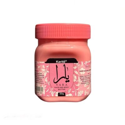 کره بدن یارا رایحه عطر یارا صورتی وزن 300 گرم