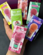 رژگونه مایع همراه پد انگشتی طرح قلب اولی بولا در 6 رنگ - Image 5