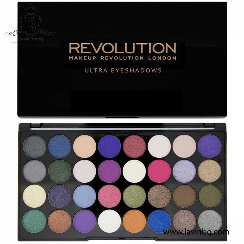 پالت سایه چشم رولوشن مدل Eyes Like Angels دارای 32 رنگ – Revolution پالت سایه چشم رولوشن مدل Eyes Like Angels دارای 32 رنگ – Revolution
