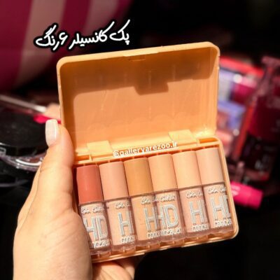 پک کانسیلر 6 عددی کالر کاستل