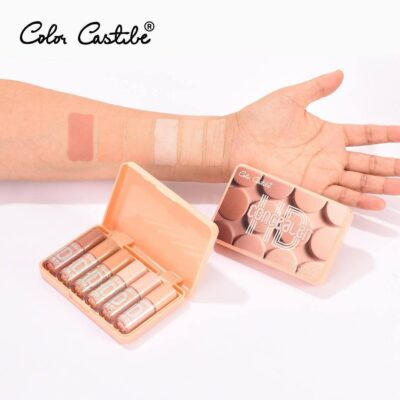 پک کانسیلر 6 عددی کالر کاستل