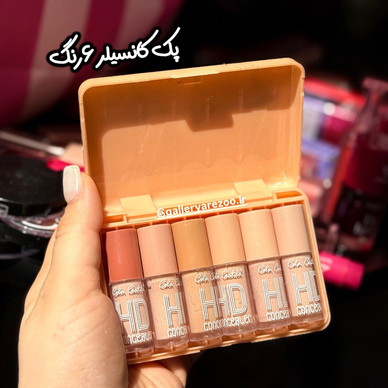 کانسیلر کالر کاستل پک کانسیلر 6 عددی کالر کاستل