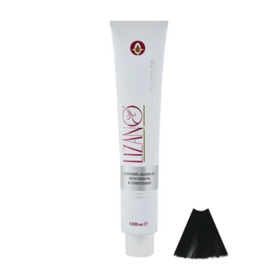 رنگ مو لیزانو شماره 2 حجم 100 میلی لیتر رنگ قهوه ای مشکی