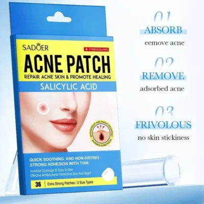پچ ضد جوش و آکنه سالیسیلیک اسید 36 عددی سادور ( چسب ضد جوش)