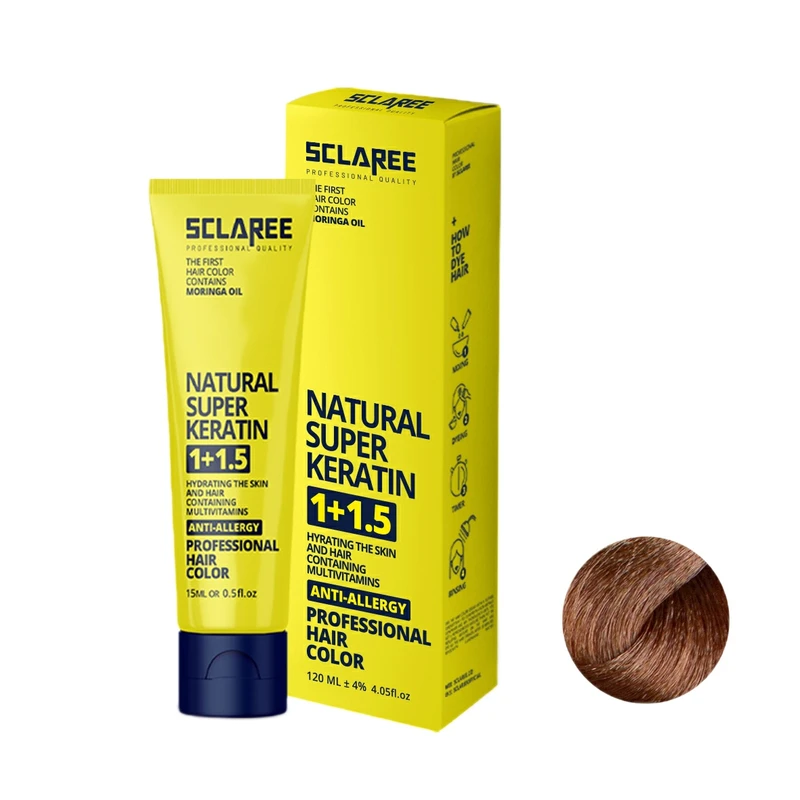 رنگ مو اسکلاره شماره 7.00 حجم 120 میلی لیتر رنگ بلوند متوسط اکسترا رنگ مو اسکلاره شماره 7.00 حجم 120 میلی لیتر رنگ بلوند متوسط اکسترا