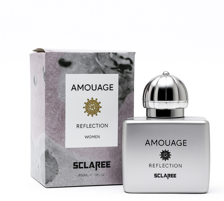 ادوپرفیوم زنانه اسکلاره Sclaree مدل آمواج رفلکشن Amouage Reflection حجم 30 میلی لیتر ادوپرفیوم زنانه اسکلاره Sclaree مدل آمواج رفلکشن Amouage Reflection حجم 30 میلی لیتر