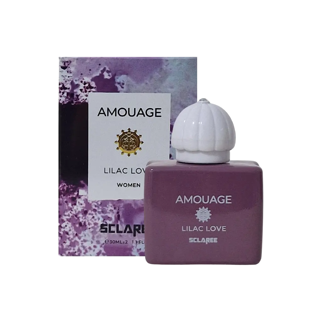 ادوپرفیوم مینیاتوری زنانه اسکلاره Sclaree مدل آمواج لیلاک لاو Amouage Lilac Love حجم 30 میلی لیتر ادوپرفیوم مینیاتوری زنانه اسکلاره Sclaree مدل آمواج لیلاک لاو Amouage Lilac Love حجم 30 میلی لیتر