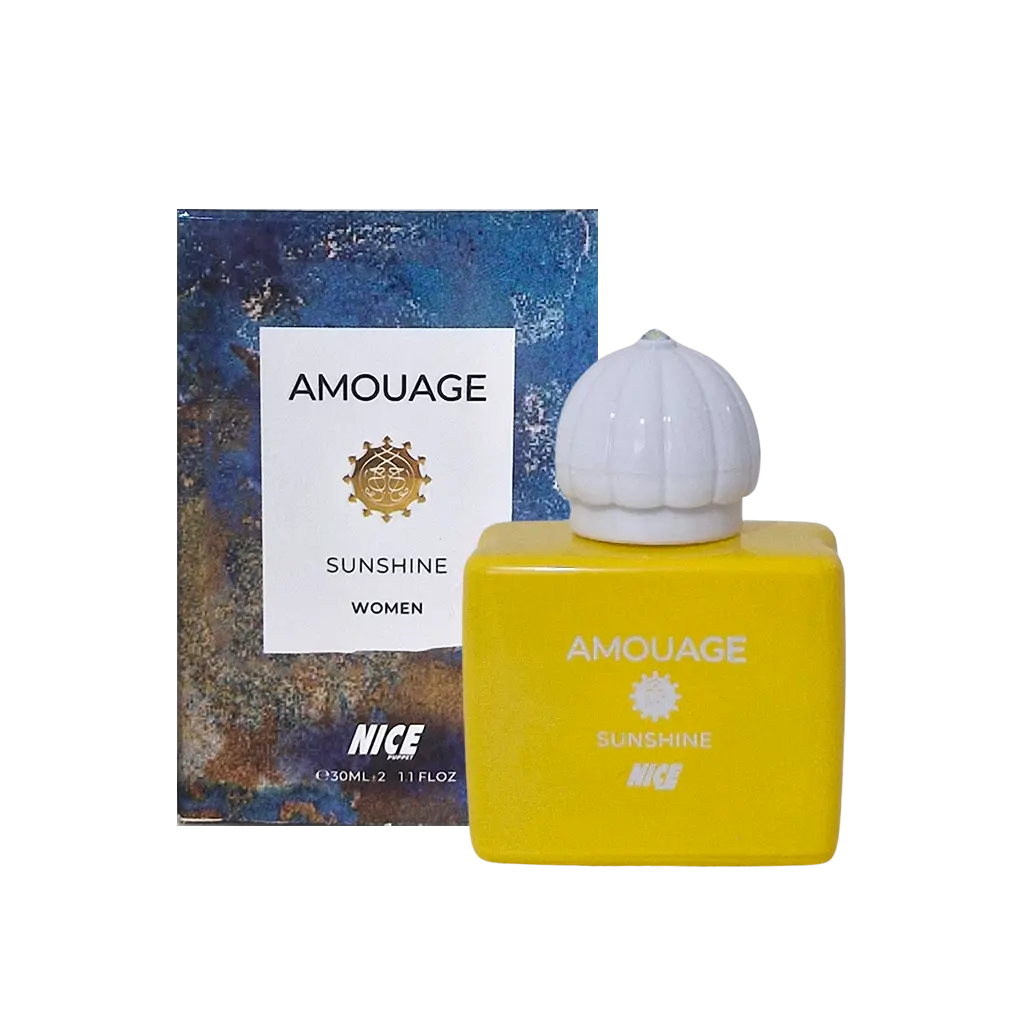 ادوپرفیوم مینیاتوری زنانه نایس پاپت Nice مدل آمواج سان شاین Amouage Sunshine حجم 30 میلی لیتر ادوپرفیوم مینیاتوری زنانه نایس پاپت Nice مدل آمواج سان شاین Amouage Sunshine حجم 30 میلی لیتر