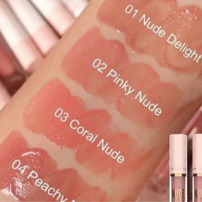 رژ لب مایع NUDE LOOK مدل NATURAL SHINE گلدن رز