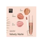 رژ لب مایع NUDE LOOK مدل Velvety Matte گلدن رز - Image 4