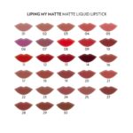 رژ لب مایع گلدن رز مدل Liping My Matte شماره 03