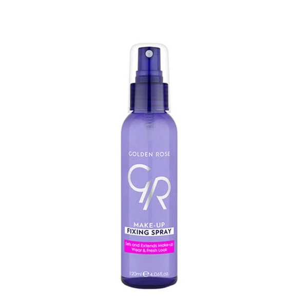 اسپری تثبیت کننده آرایش گلدن رز مدل Fixing حجم 120 میلی لیتر اسپری تثبیت کننده آرایش گلدن رز مدل Fixing حجم 120 میلی لیتر