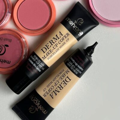 کرم پودر تیوپی مهرونا مدل Derma Make-Up Cover SPF15